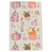 Rosa Fall Mittlere Geschenktüte (Vorderseite)