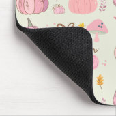 Rosa Fall Mousepad (Ecke)