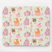 Rosa Fall Mousepad (Vorne)