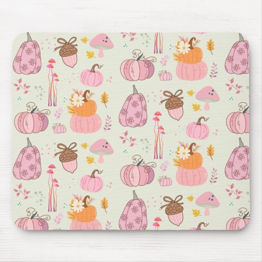 Rosa Fall Mousepad (Vorne)