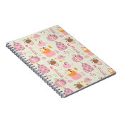 Rosa Fall Notizblock (Rechte Seite)