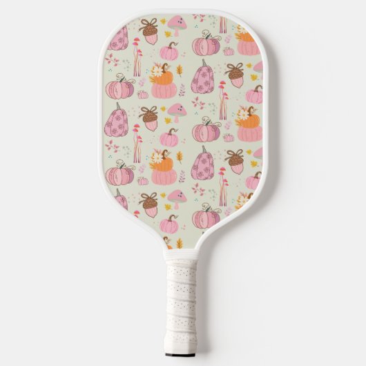 Rosa Fall Pickleball Schläger (Rückseite)