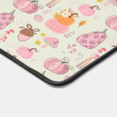 Rosa Fall Schreibtischunterlage (Ecke)