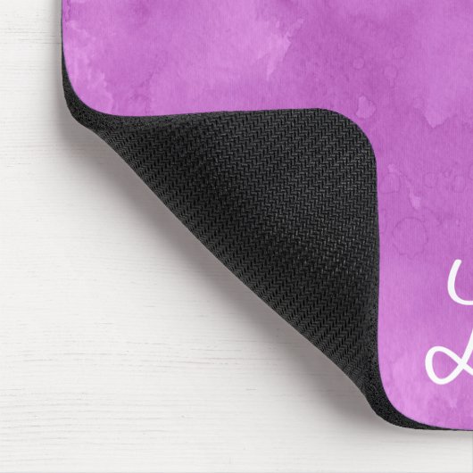Rosa Farbe Abstrakt Mousepad (Ecke)