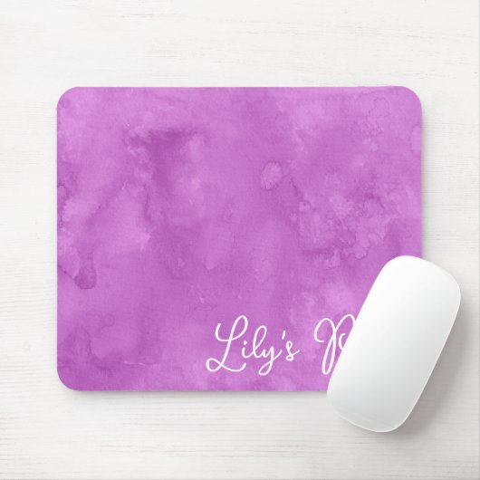 Rosa Farbe Abstrakt Mousepad (Mit Mouse)