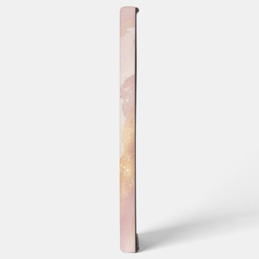 Rosa Farbe Abstrakt Samsung Galaxy Hülle (Linke Seite)