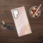 Rosa Farbe Abstrakt Samsung Galaxy Hülle<br><div class="desc">Pink Watercolor Abstrakt Samsung Galaxy S22 Ultra Case</div>