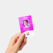 Rosa Farbe | Arzt, Krankenschwester, Gesundheitshe Ausweis (Handheld)