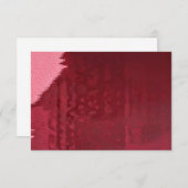 Rosa Farbe auf rotem Druck (Vorne/Hinten)