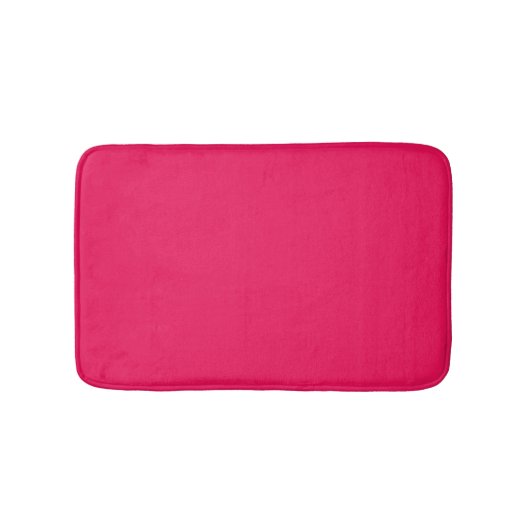 Rosa Farbe Badematte (Vorderseite)