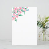 Rosa Farbe Blumendesign (Stehend Vorderseite)