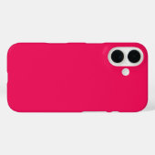 Rosa Farbe Case-Mate iPhone Hülle (Rückseite (Horizontal))