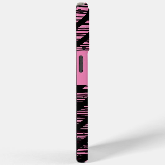 Rosa Farbe Case-Mate iPhone Hülle (Rückseite / Rechts)