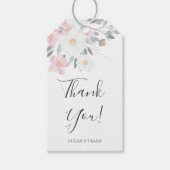 Rosa Farbe Geschenkanhänger (Vorderseite)