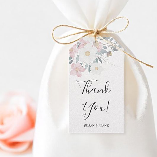 Rosa Farbe Geschenkanhänger