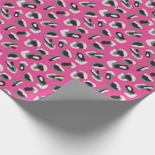 Rosa Farbe Geschenkpapier (Ecke)