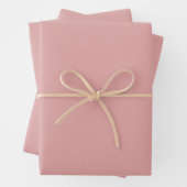 Rosa Farbe Geschenkpapier Set (Beispiel)