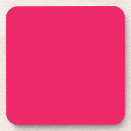 Rosa Farbe Getränkeuntersetzer