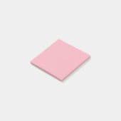 Rosa Farbe | Hex# F2ACB9 Post-it Klebezettel (angewinkelt)