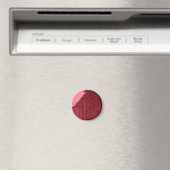 Rosa Farbe im roten Magnet (In Situ (Geschirrspüler))