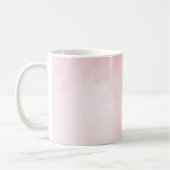 Rosa Farbe Kaffeetasse (Links)