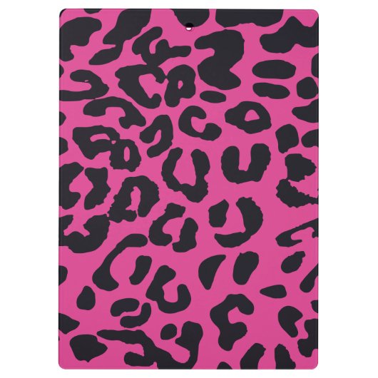 Rosa Farbe Klemmbrett (Rückseite)