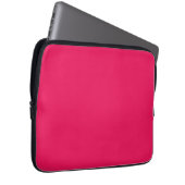 Rosa Farbe Laptopschutzhülle (Vorne Rechts)