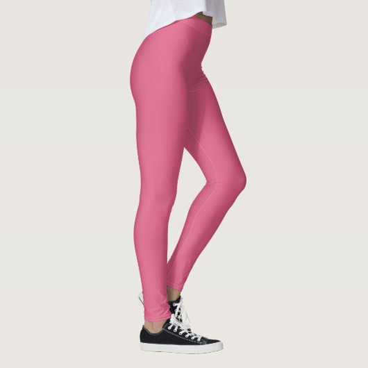 Rosa Farbe Leggings (Rechts)