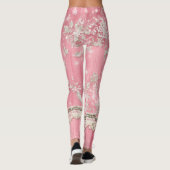 Rosa Farbe Leggings (Rückseite)