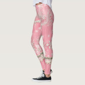 Rosa Farbe Leggings (Links)