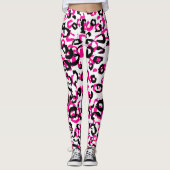 Rosa Farbe Leggings (Vorderseite)