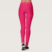 Rosa Farbe Leggings (Rückseite)