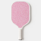 Rosa Farbe | Leopard Pickleball Paddle (Rückseite)