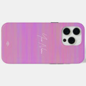 Rosa Farbe Look Handy Fall Case-Mate iPhone Hülle (Rückseite (Horizontal))