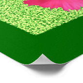 rosa Farbe Poster (Ecke)