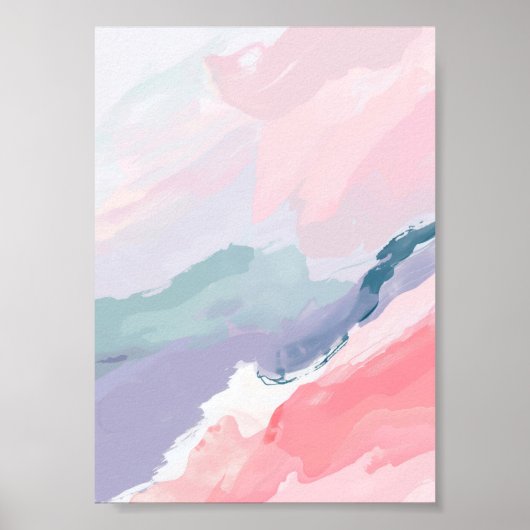 Rosa Farbe Poster (Vorne)