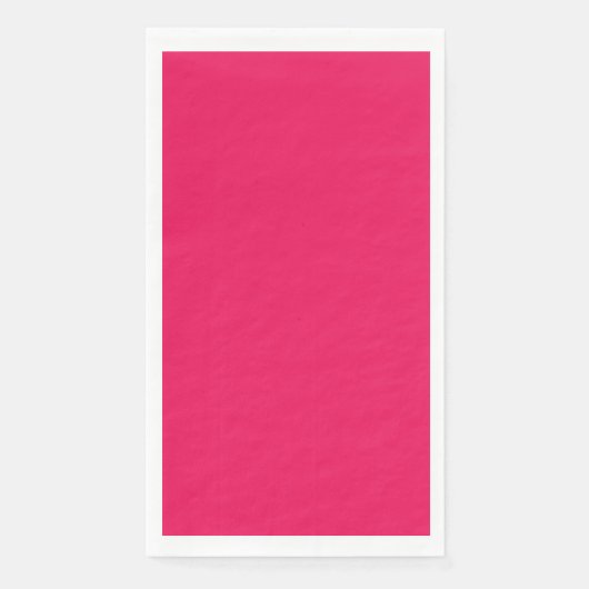 Rosa Farbe Serviette (Vorderseite)