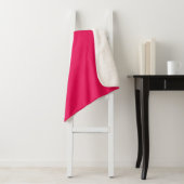 Rosa Farbe Sherpadecke (Beispiel)