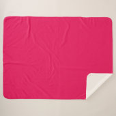Rosa Farbe Sherpadecke (Vorderseite (Horizontal))