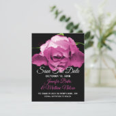 Rosa Farbe Speichern Sie die Ankündigungen des Dat (Stehend Vorderseite)