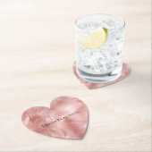 Rosa Farbe Untersetzer (Vor Ort)