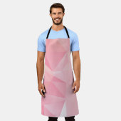 Rosa Farben Schürze (Getragen)