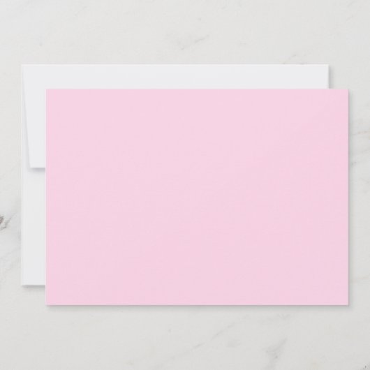 Rosa farbenfrohe Balloons Girl Birthday Foto Dankeskarte (Rückseite)