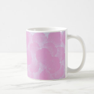 Rosa Farbenreinheits-Rosen-Blüten-Tasse Kaffeetasse