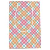 Rosa farbiger Teersommer Mittlere Geschenktüte (Vorderseite)