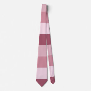Rosa Farbtöne Streifen Design Krawatte