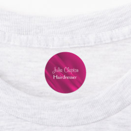 Rosa Farbverlaufsdiagonalen Etiketten