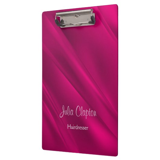 Rosa Farbverlaufsdiagonalen Klemmbrett (Links)