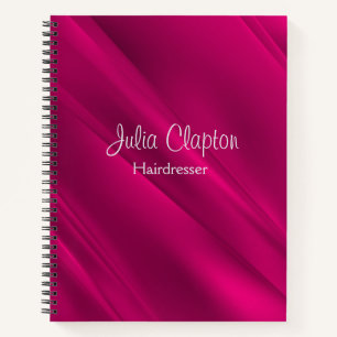 Rosa Farbverlaufsdiagonalen Notizblock