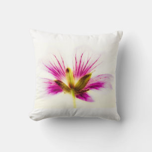 Rosa Feather-Blume Kissen